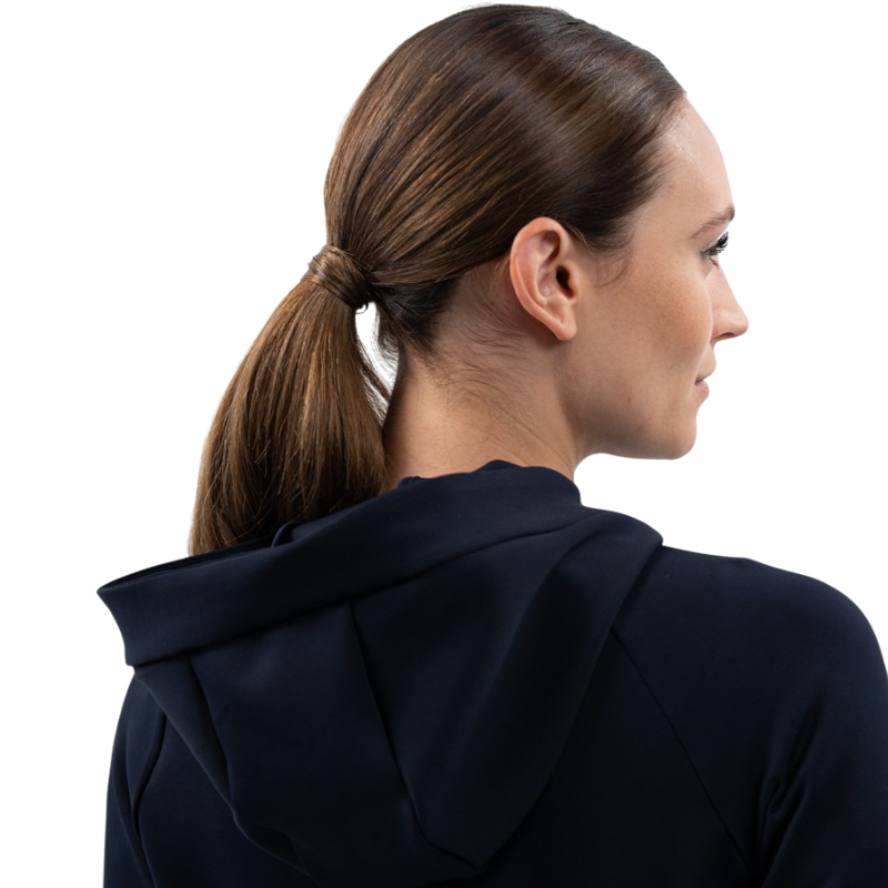 Harcour - Women's zippered technical sweatshirt Ava navy 