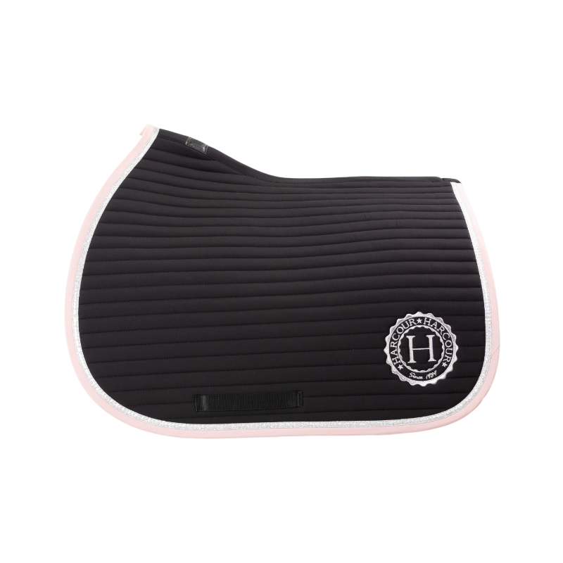 Harcour - saddle pad Black Karembar / peony 