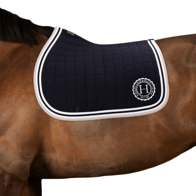 Harcour - saddle pad Soft marine/peony 