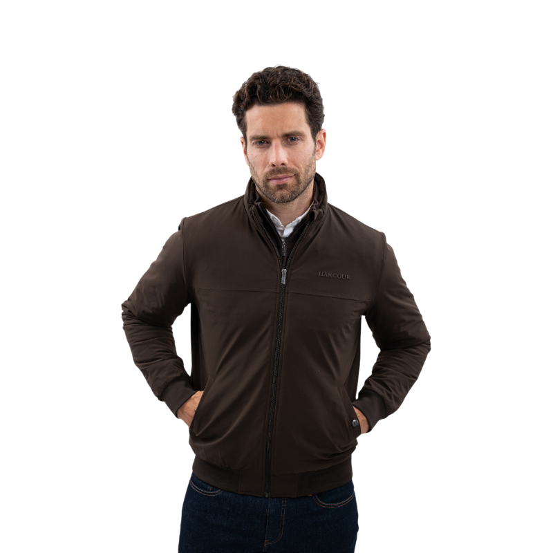 Harcour - Veste manches longues homme Jako cacao