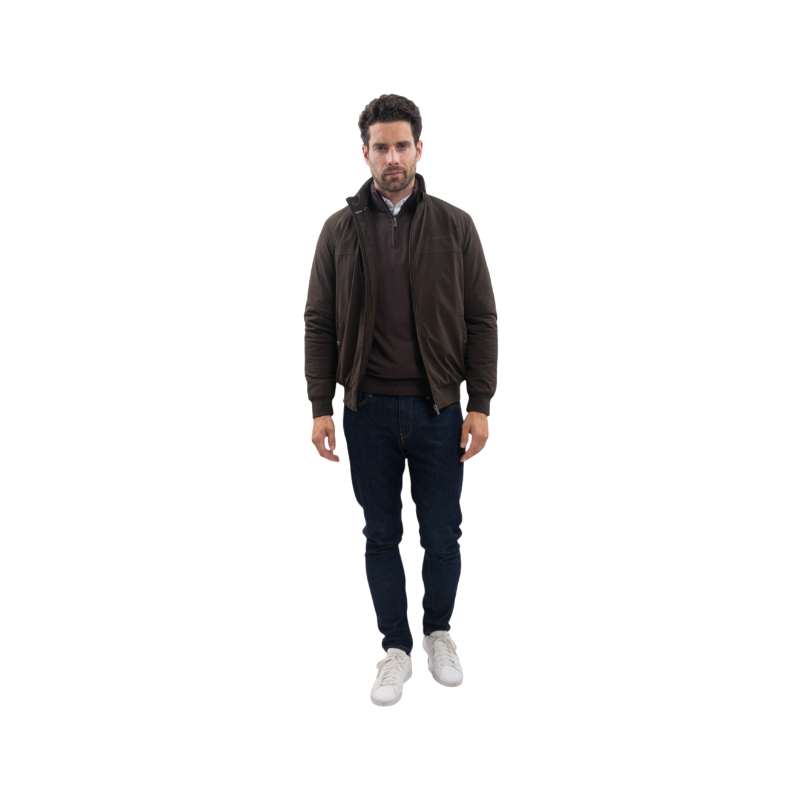 Harcour - Men's long sleeve jacket Jako cocoa 