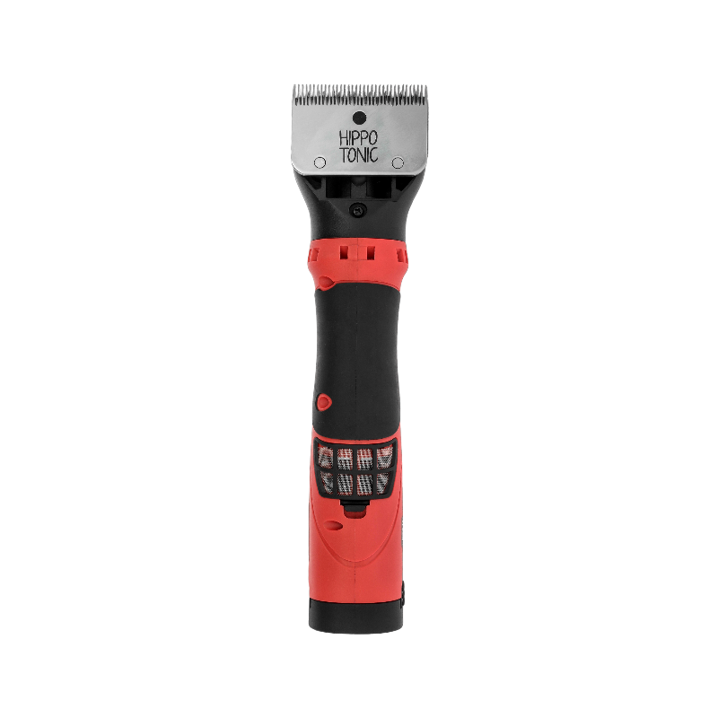Hippotonic - Tondeuse ST-X1H PRO sans fil + 2 accus rouge | - Ohlala