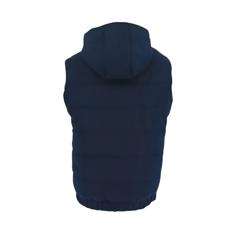 Equithème - Leny navy quilted men's sleeveless jacket