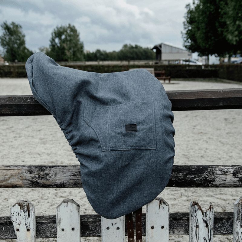 Kentucky Horsewear - Housse de selle dressage gris | - Ohlala