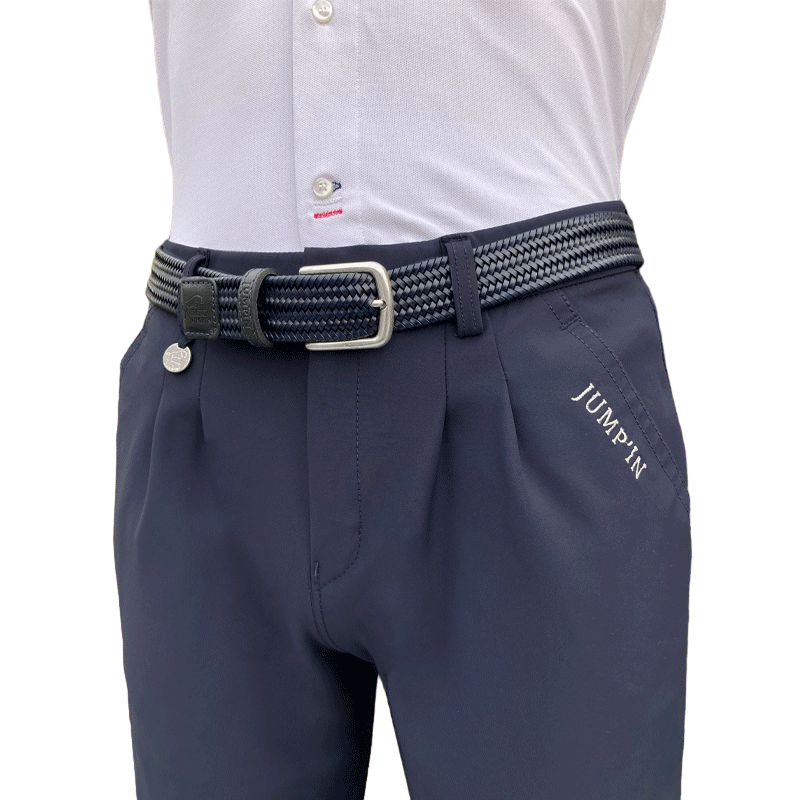 Jump'in - Pantalon d'équitation homme à pinces Tom marine | - Ohlala