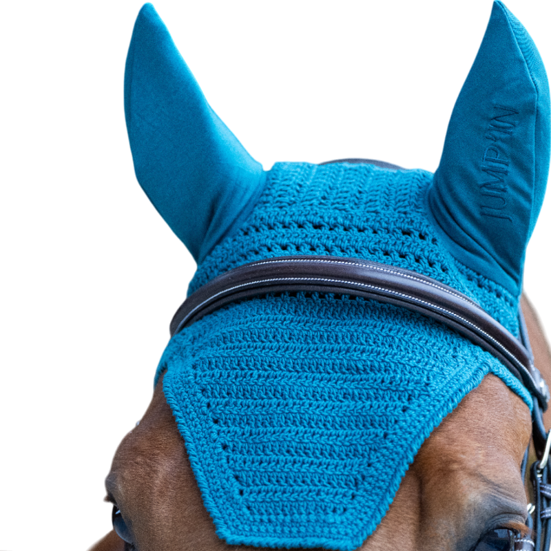 Jump'In - Bonnet pour chevaux Balthazar lagon/ lagon | - Ohlala