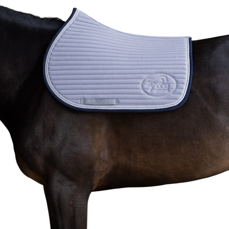 Jump'In - Sattelunterlage Balthazar grau/ marine 