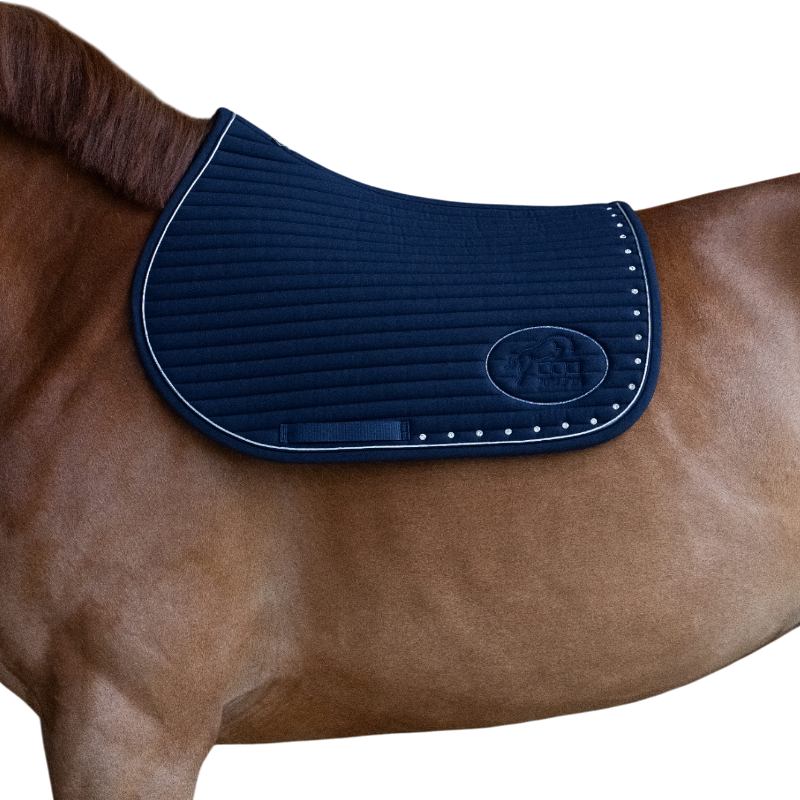 Jump'In - Balthazar marine/ diamant zadelpad 