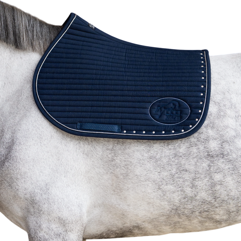 Jump'In - Balthazar marine/ diamant zadelpad 