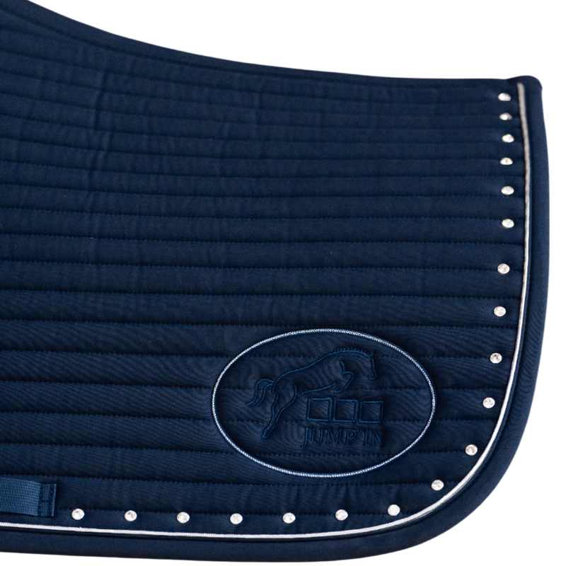 Jump'In - Balthazar marine/ diamant zadelpad 