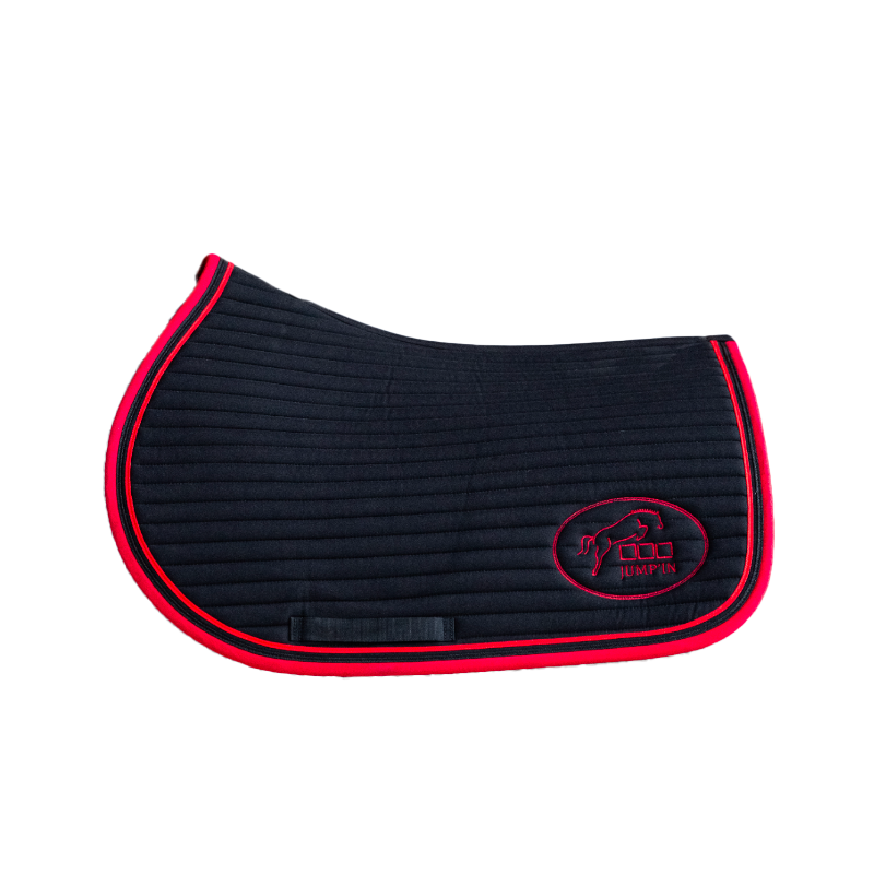 Jump'In - Zadeldoek Balthazar zwart/ rood 