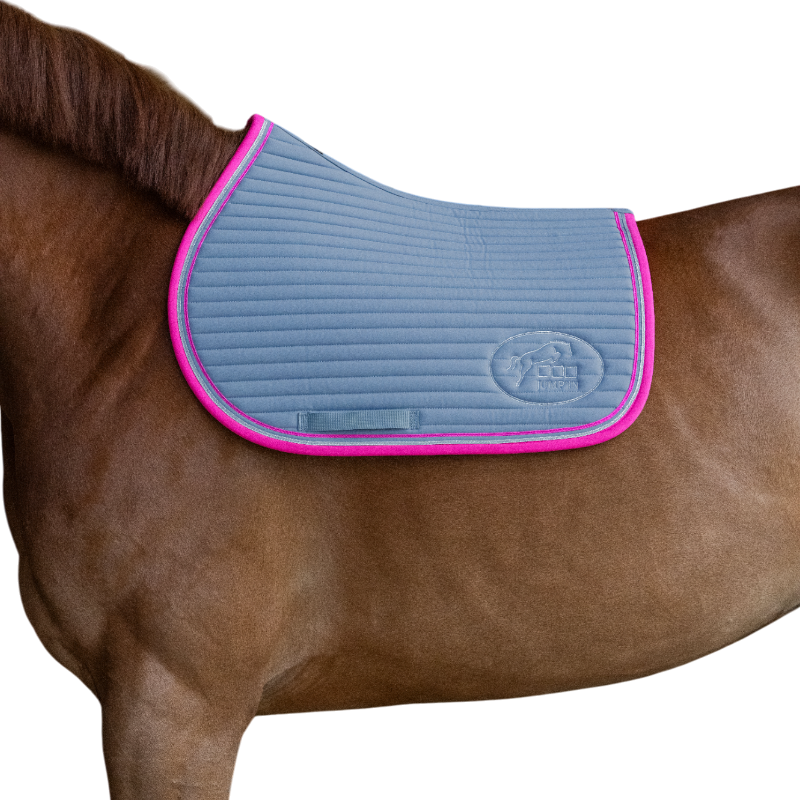 Jump'In - Balthazar zadeldoek grijs/ fuchsia 