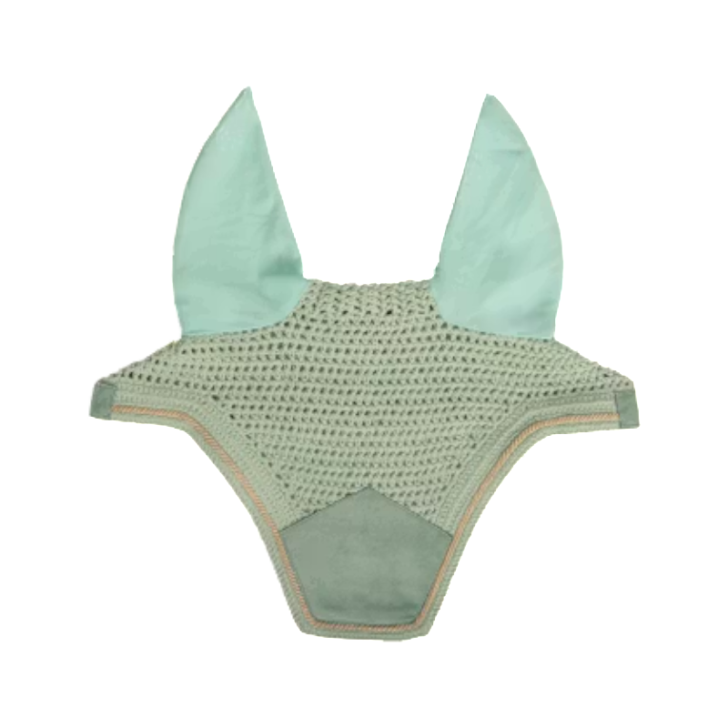 Kentucky Horsewear - Hoed voor paarden Wellington Velvet munt 