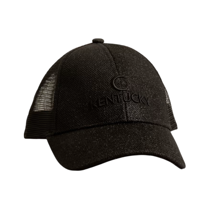 Kentucky Horsewear - Truckercap Glitter Schwarz 