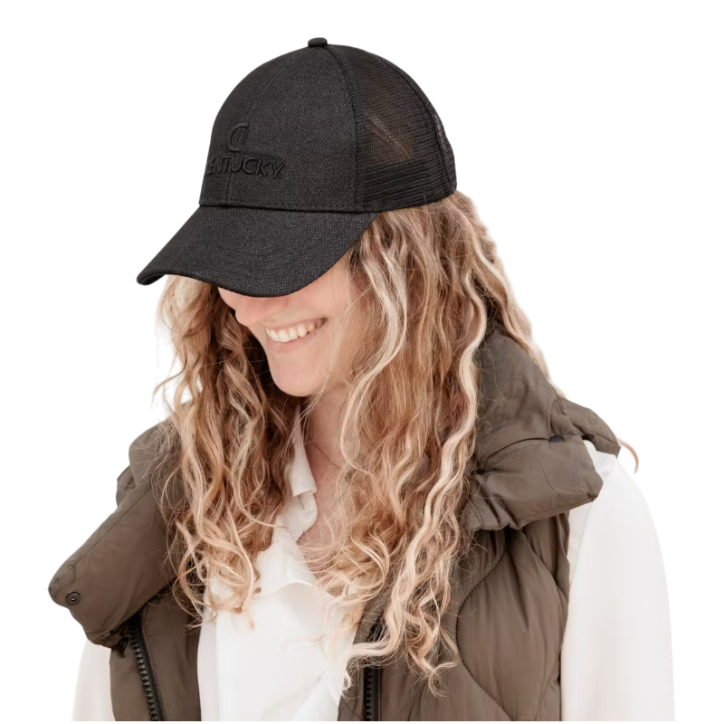 Kentucky Horsewear - Truckercap Glitter Schwarz 