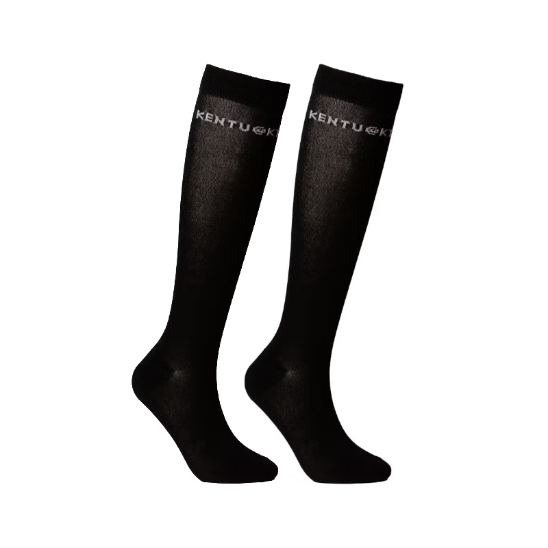 Kentucky Horsewear - Glitter zwarte rij sokken x3 