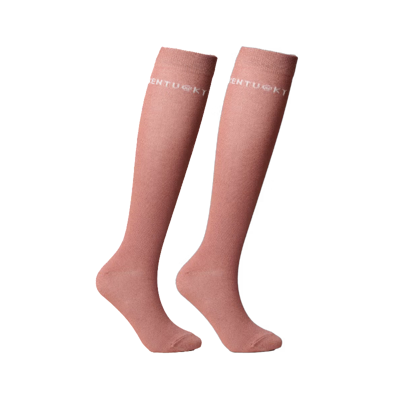 Kentucky Horsewear - Glitter rij sokken oudroze x3 