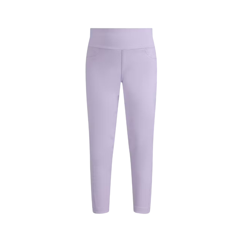 Kentucky Horsewear - Sammy Kids girls' full Grip riding leggings purple 