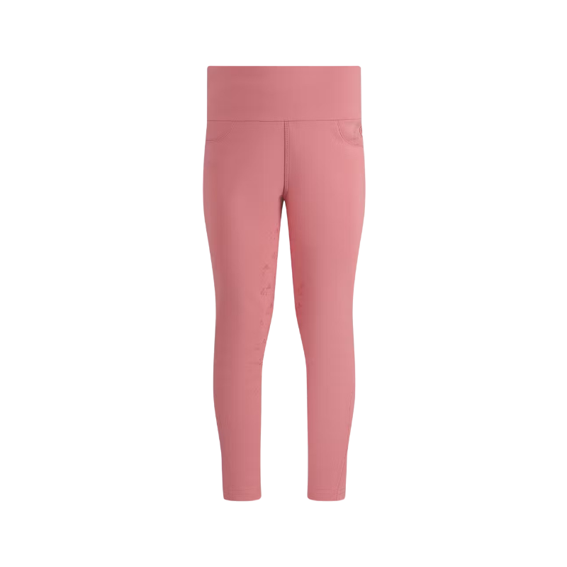 Kentucky Horsewear - Sammy Kids girls' riding leggings full Grip old pink 