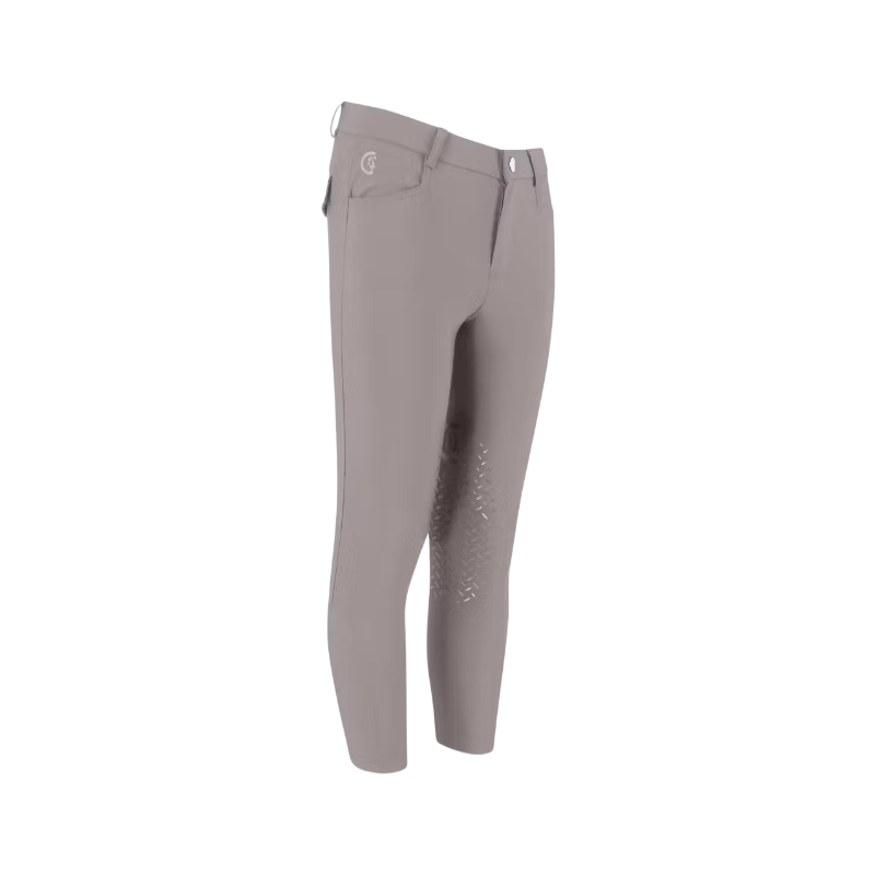 Kentucky Horsewear - Mexico City boys' riding pants with knee grip in anthracite 