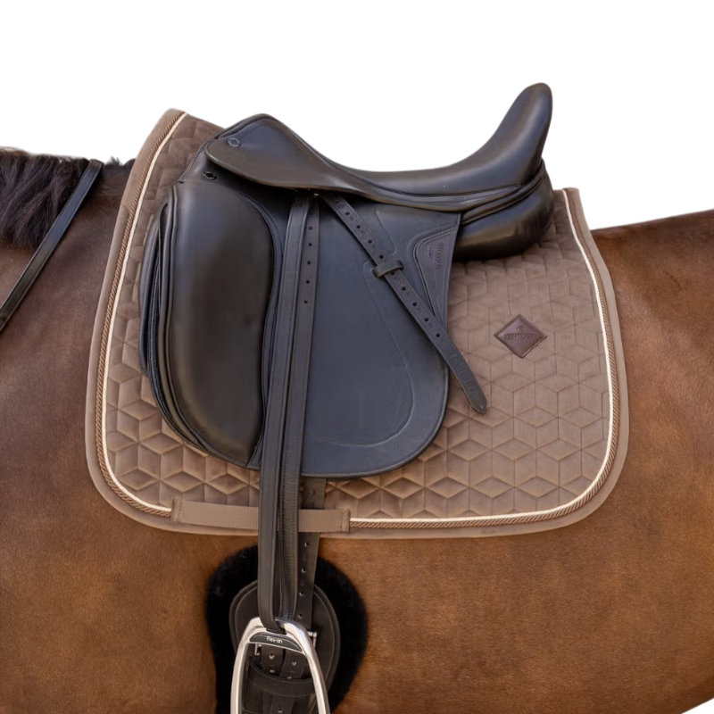 Kentucky Horsewear - Tapis de dressage Velvet beige