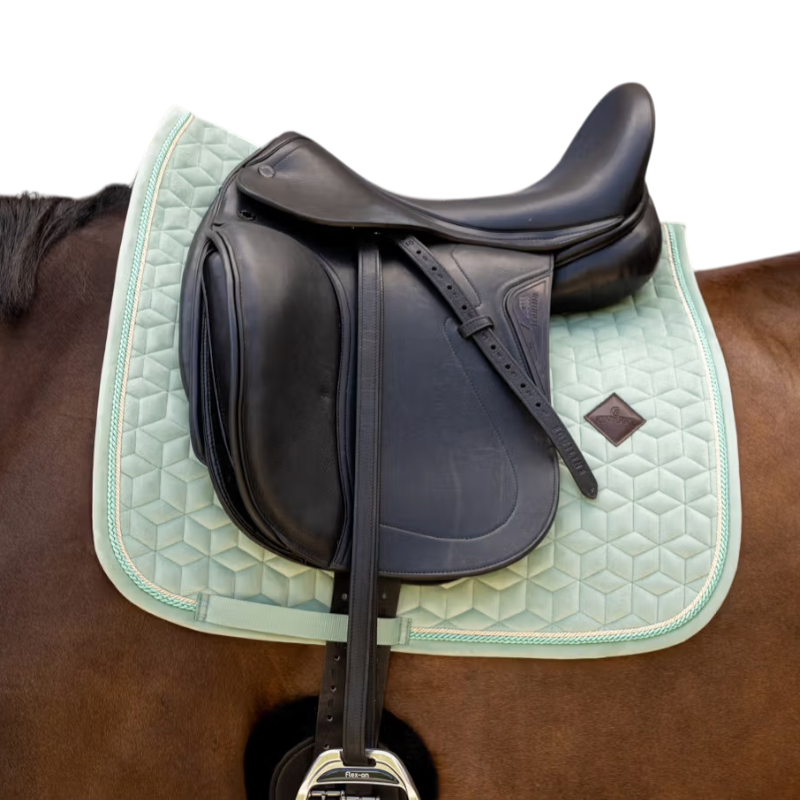 Kentucky Horsewear - Velours mint dressuurmat 