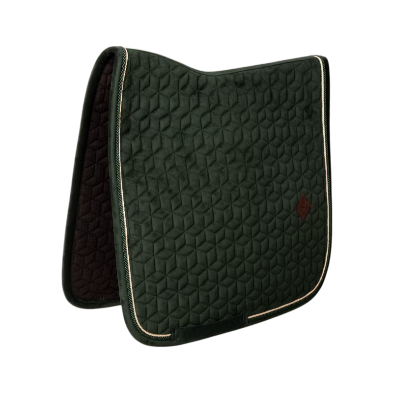 Kentucky Horsewear - Tapis de dressage Velvet pine green