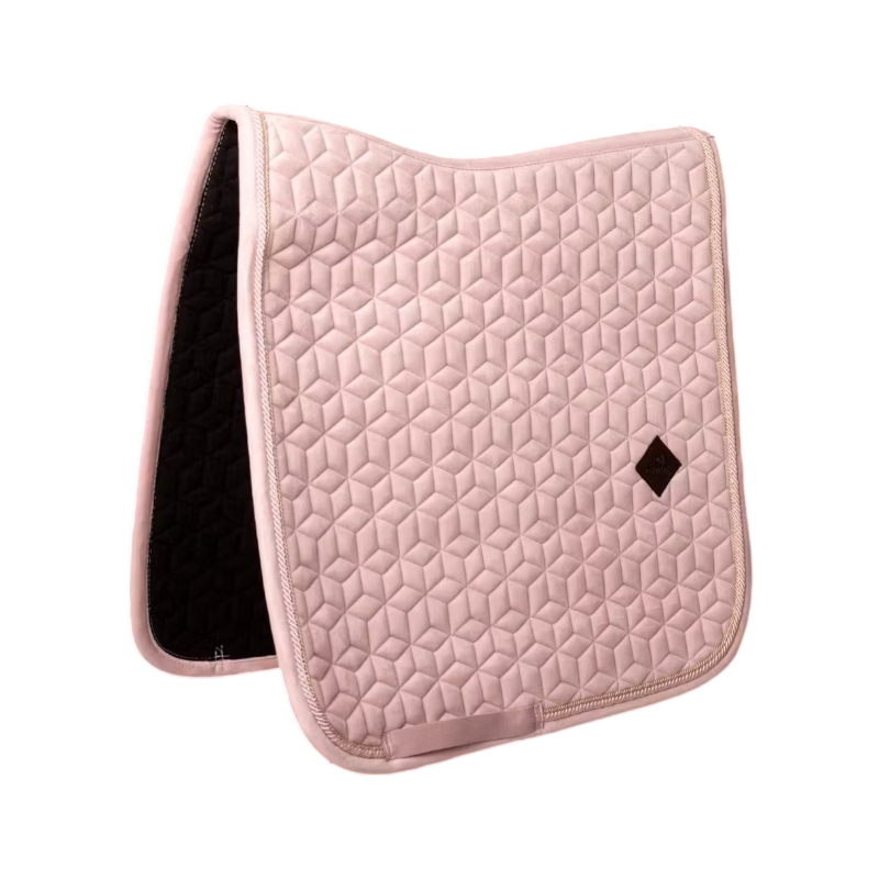 Kentucky Horsewear - Tapis de dressage Velvet soft rose
