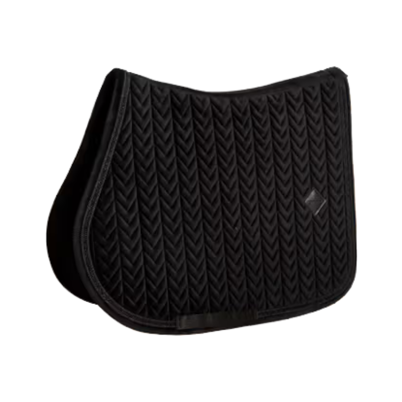 Kentucky Horsewear - Zadeldoek Velvet mini parels zwart 