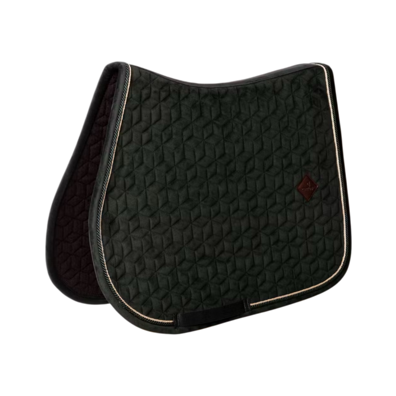 Kentucky Horsewear - Tapis de selle Velvet pine green