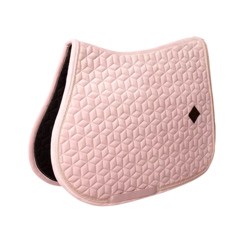 Kentucky Horsewear - Tapis de selle Velvet soft rose
