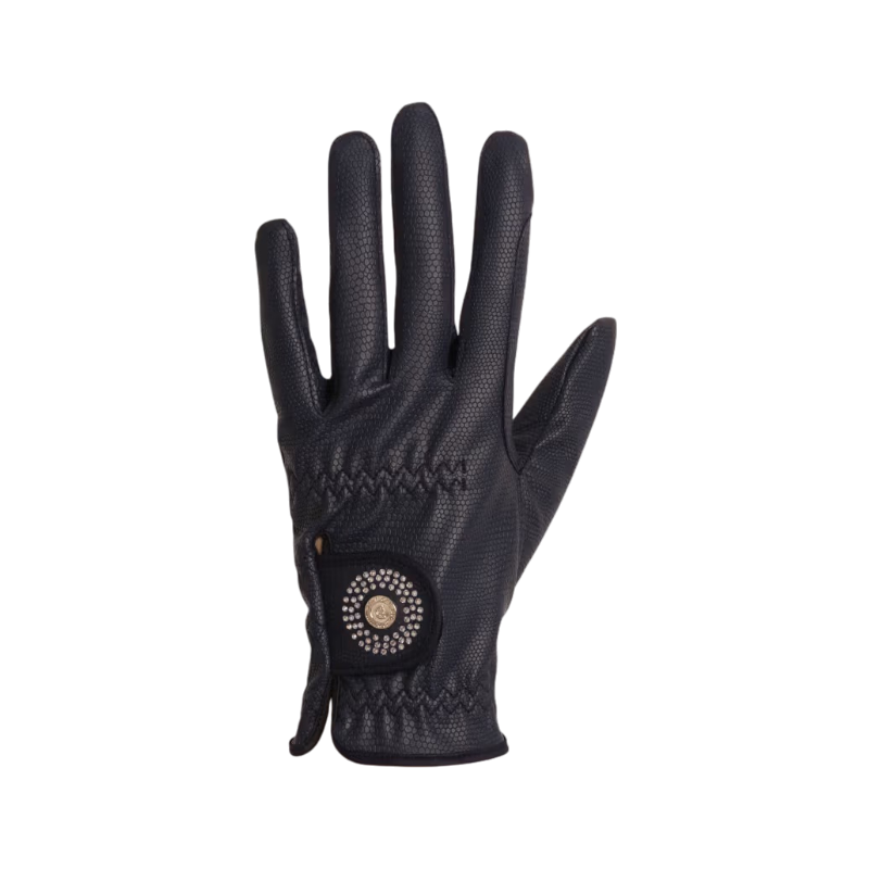 Kentucky Horsewear - Reit Handschuhe Grip Glitter marine 