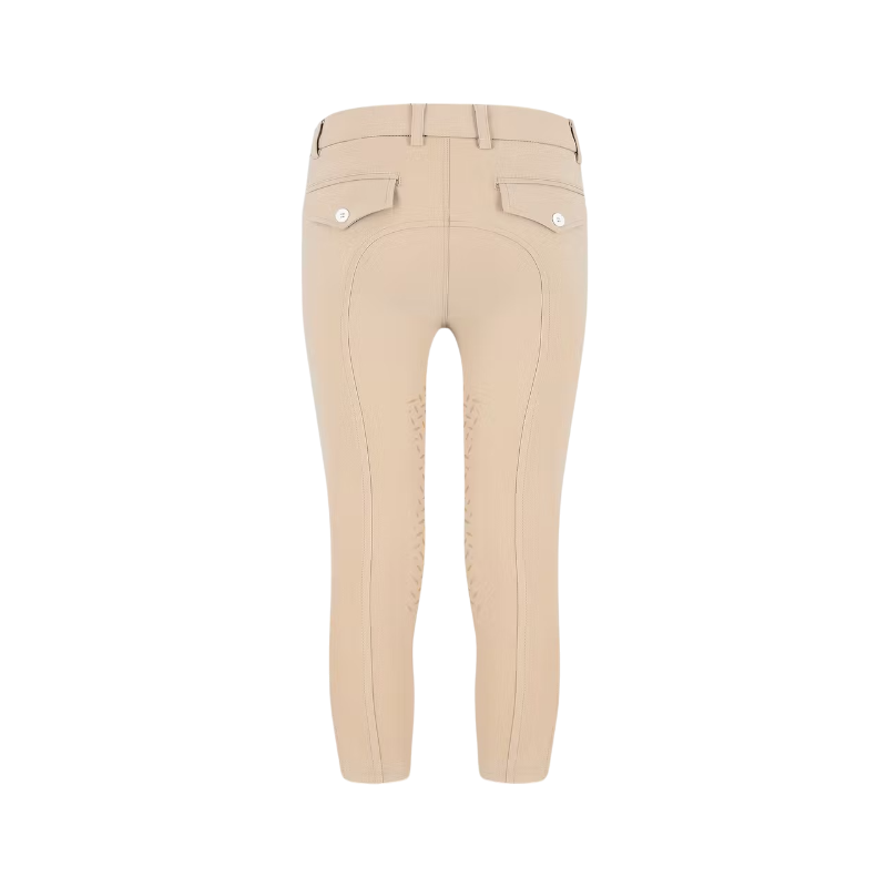 Kentucky Horsewear - Mexico Kids Boys Riding Leggings with Knee Grip Beige 