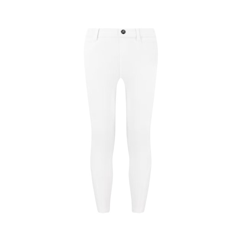 Kentucky Horsewear - Mexico Kids Boys Riding Leggings with Knee Grip White 