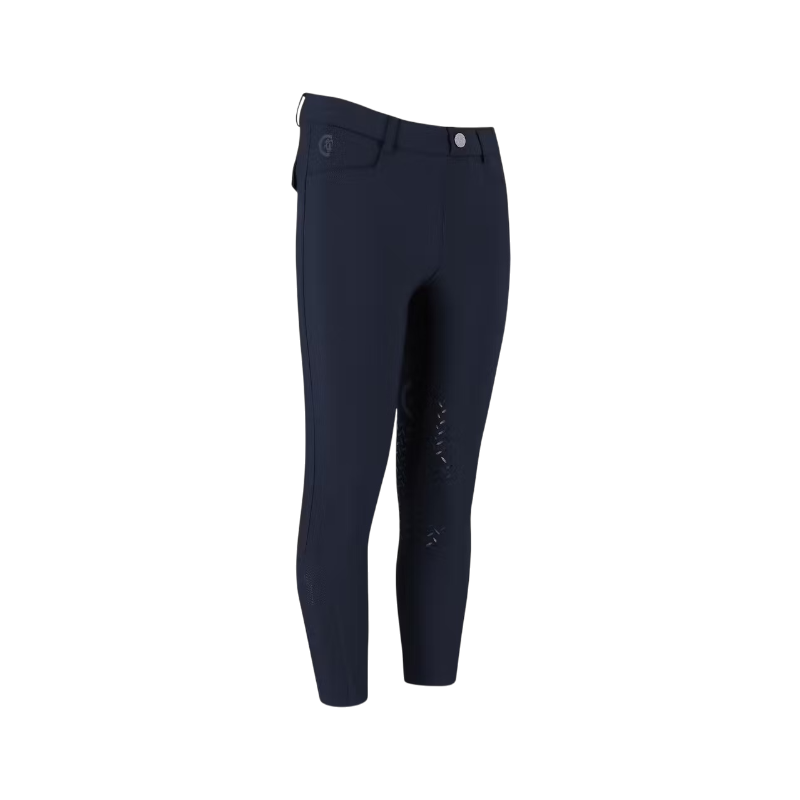 Kentucky Horsewear - Mexico Kids Boys Riding Leggings with Knee Grip in Navy 