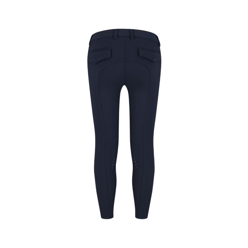 Kentucky Horsewear - Legging d'équitation Mexico Kids garçon avec Grip au genou marine