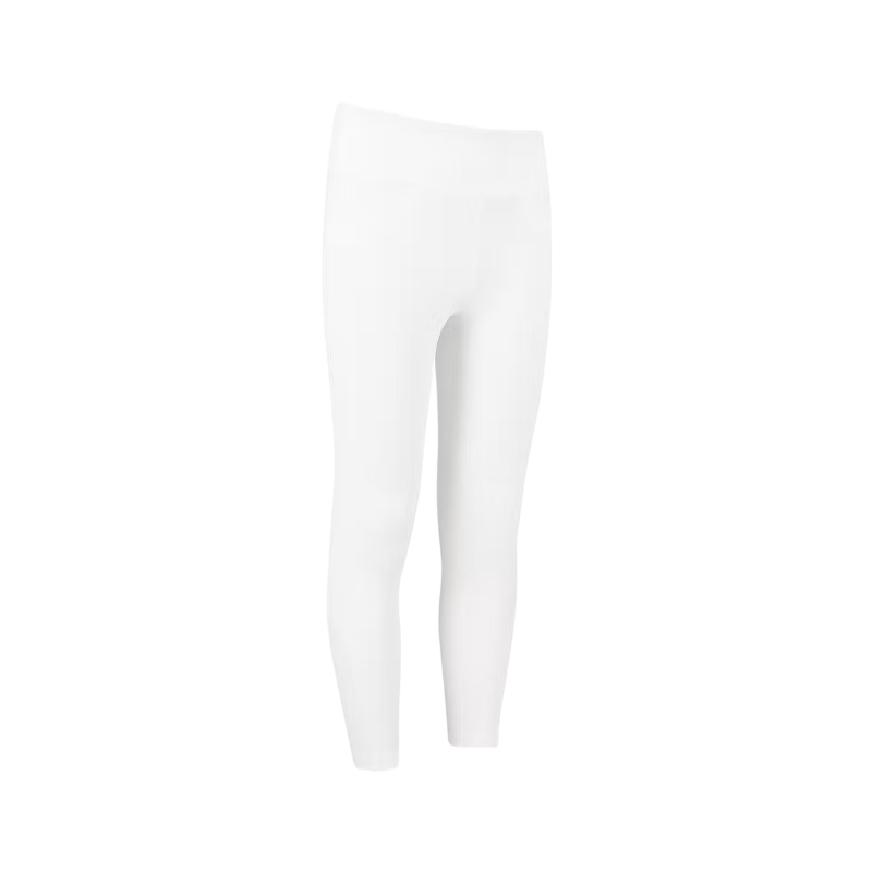 Kentucky Horsewear - Miami Kids girls' riding leggings with knee grip white 