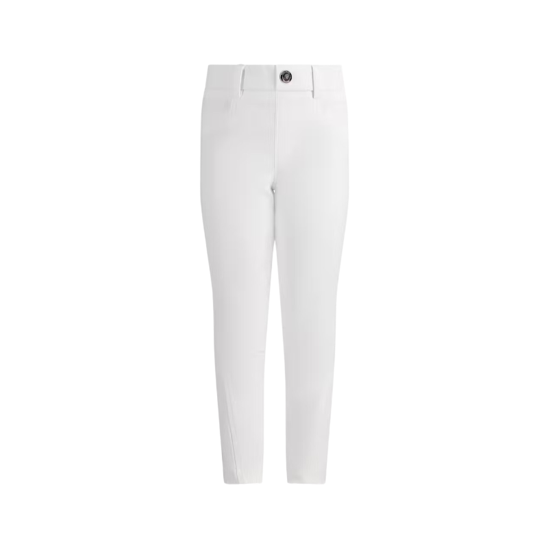 Kentucky Horsewear - Sammy Kids full Grip riding leggings for boys white 