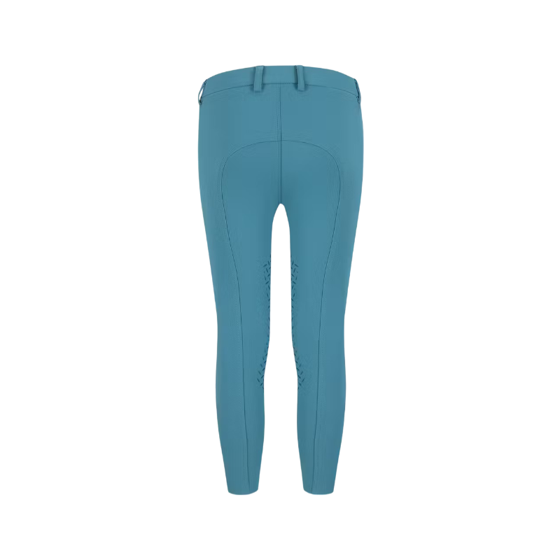 Kentucky Horsewear - Miami City girls' riding pants with emerald knee grip 
