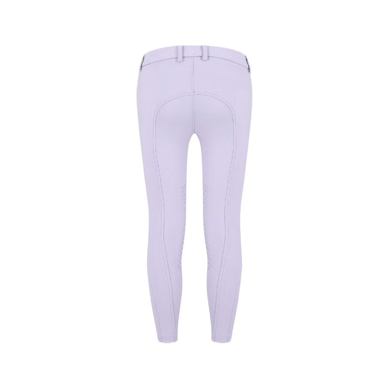 Kentucky Horsewear - Miami City girls' riding pants with knee grip in purple 