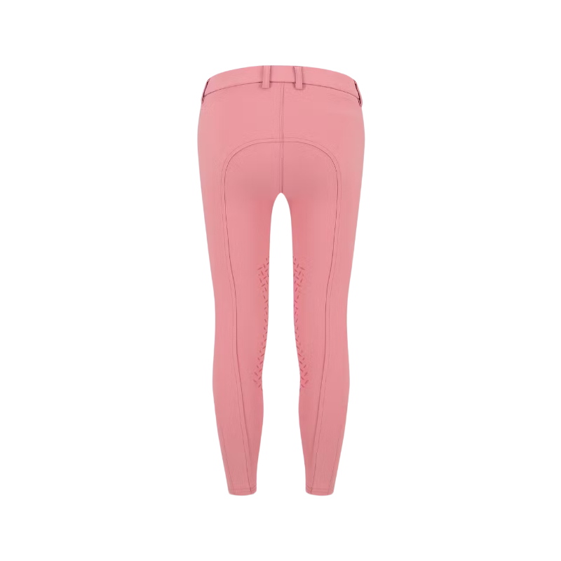 Kentucky Horsewear - Pantalon d'équitation Miami City fille avec Grip au genou vieux rose