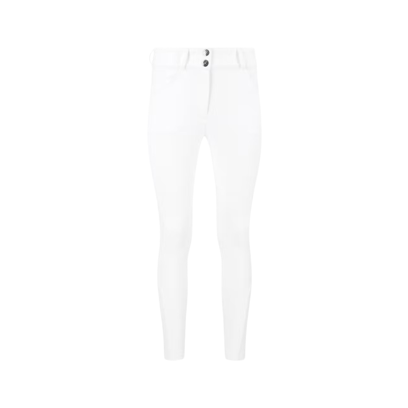 Kentucky Horsewear - Vrouwelijke rijbroek Miami full Grip wit 
