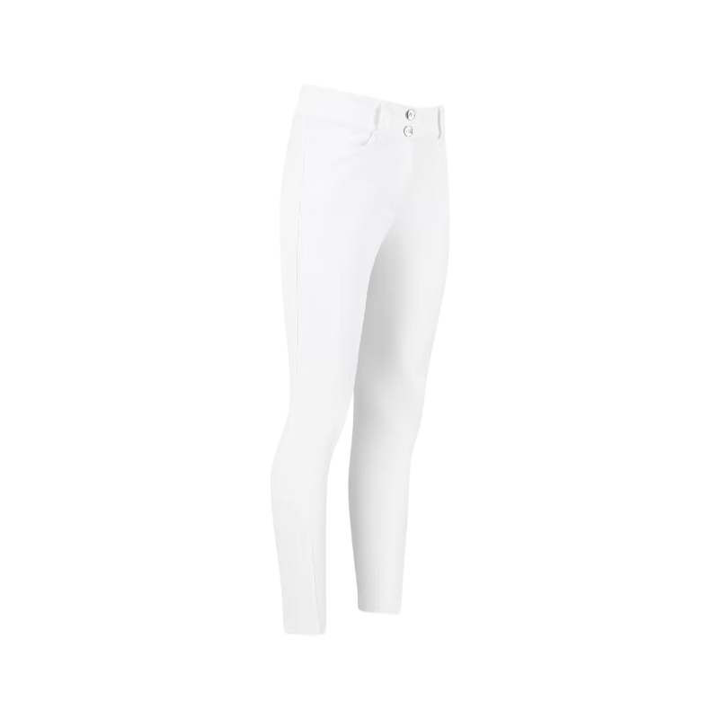 Kentucky Horsewear - Vrouwelijke rijbroek Miami full Grip wit 