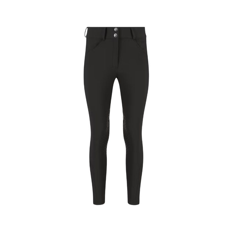 Kentucky Horsewear - Vrouwen rijbroek Miami met grip op de knie zwart 