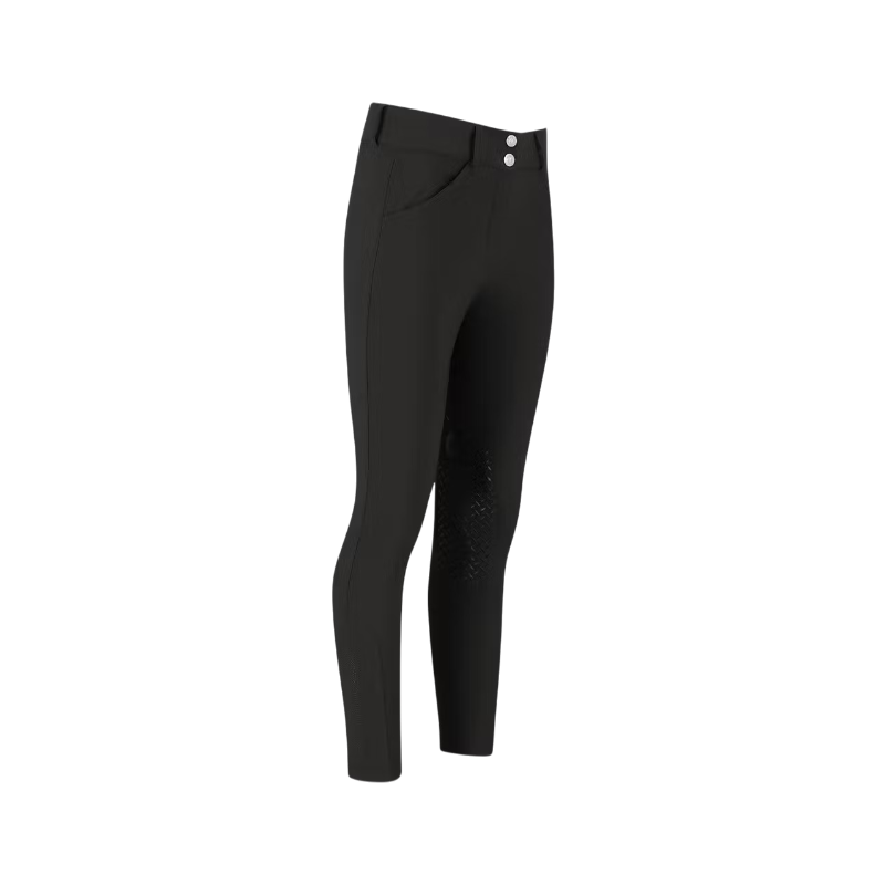 Kentucky Horsewear - Vrouwen rijbroek Miami met grip op de knie zwart 