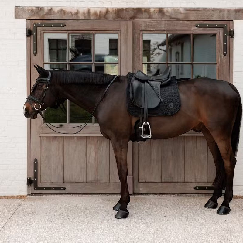 Kentucky Horsewear - Tapis de dressage Sparkling noir