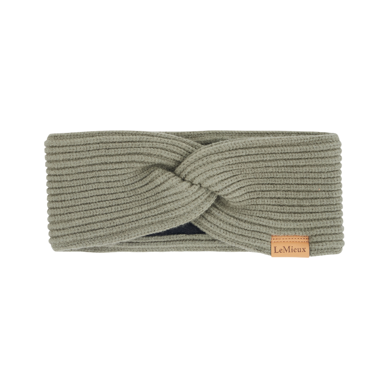 Lemieux - Bandeau femme côtelé croisé Clara rosemary | - Ohlala