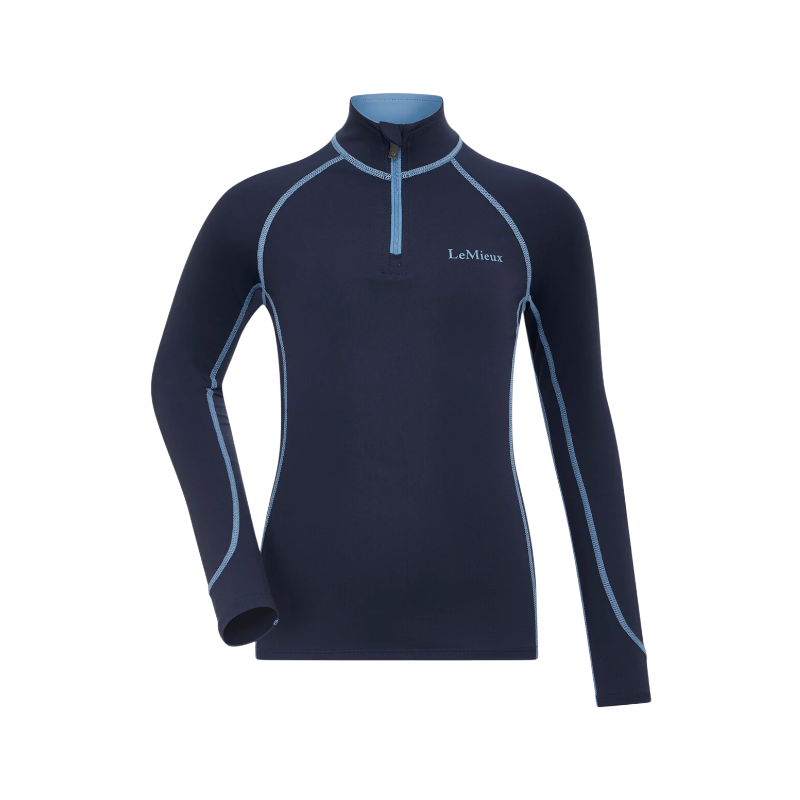 Lemieux - Baselayer enfant Mini Classique marine | - Ohlala