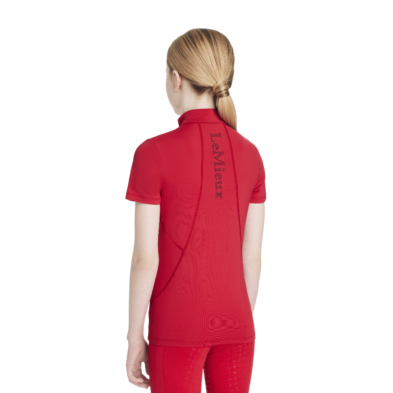 Lemieux - Baselayer manches courtes enfant Junior Young Rider Classique Chilli | - Ohlala