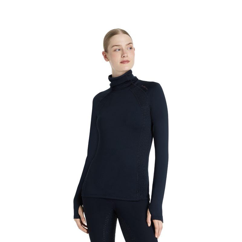 Lemieux - Baselayer lange mouwen hoge hals dames Sara marine 